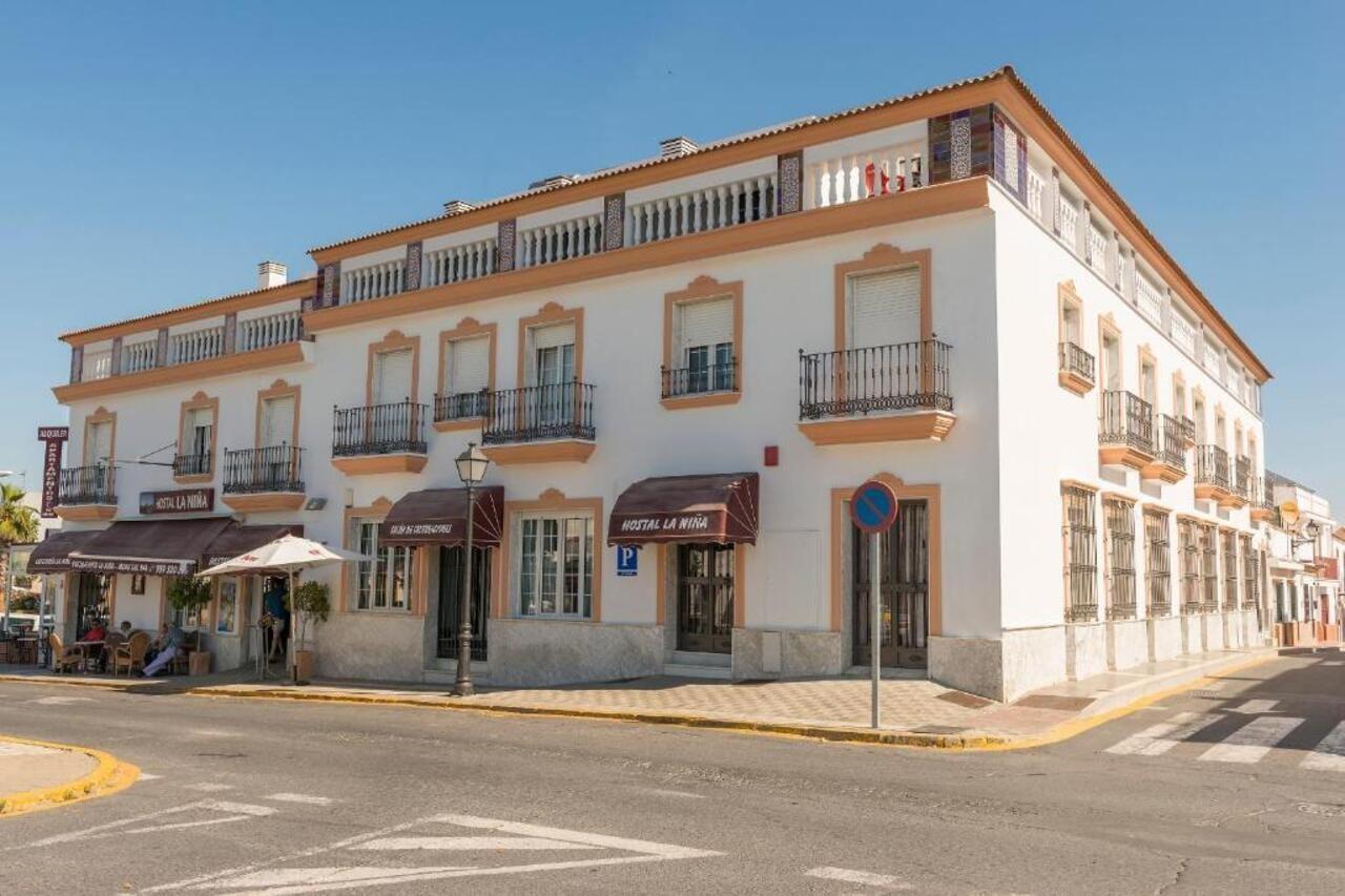 Hostal Restaurante La Nina Палос-де-ла-Фронтера Экстерьер фото