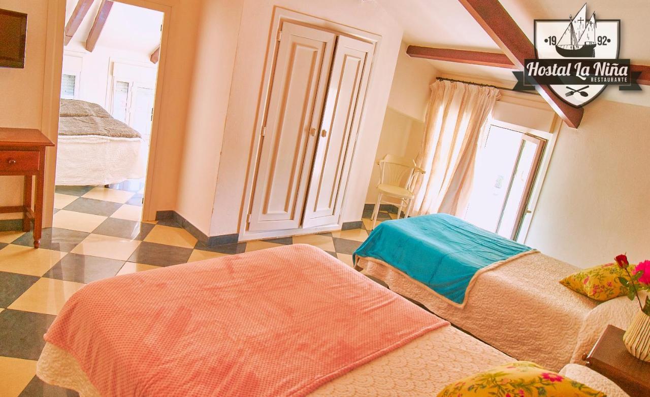Hostal Restaurante La Nina Палос-де-ла-Фронтера Экстерьер фото