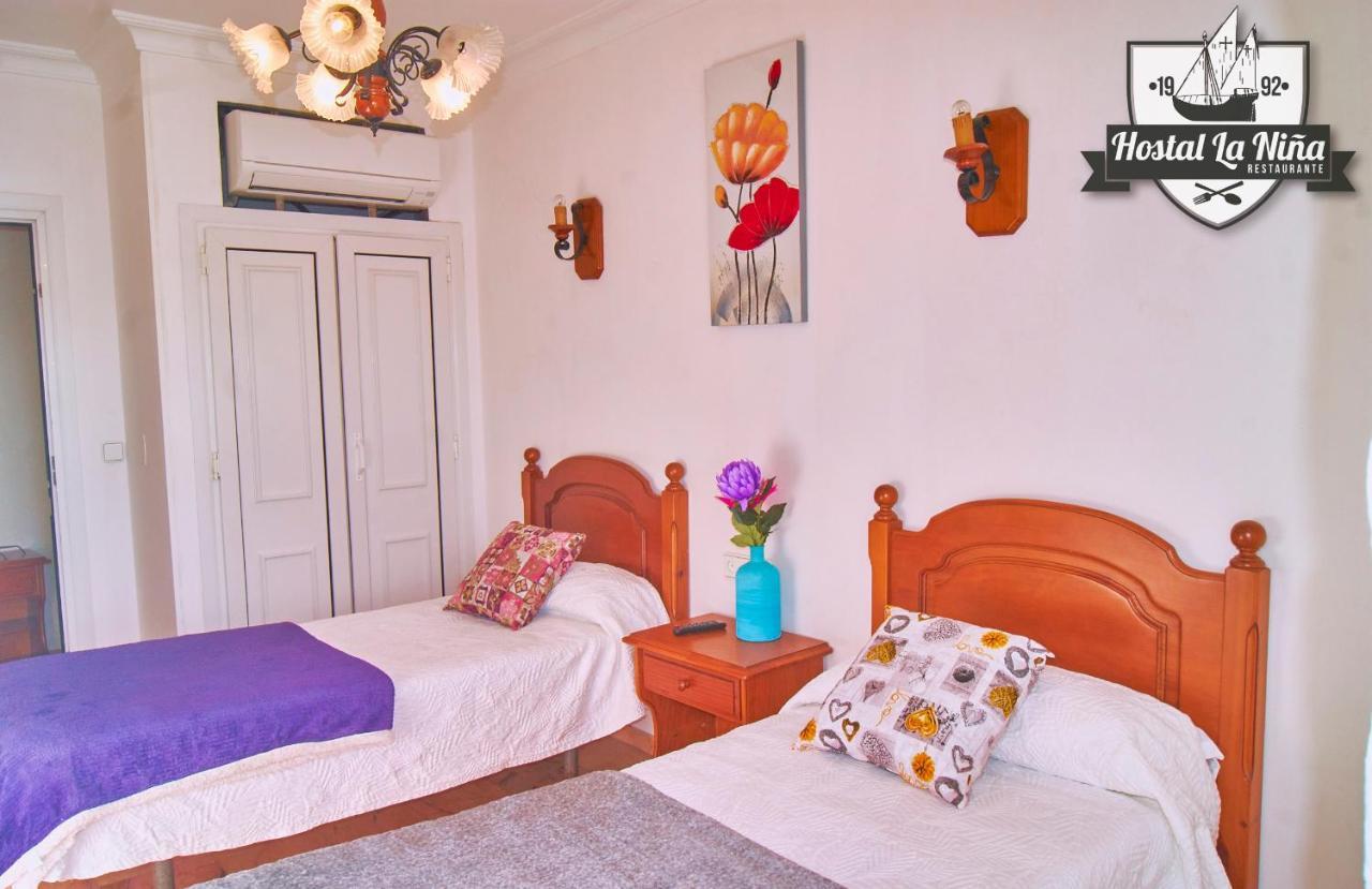 Hostal Restaurante La Nina Палос-де-ла-Фронтера Экстерьер фото