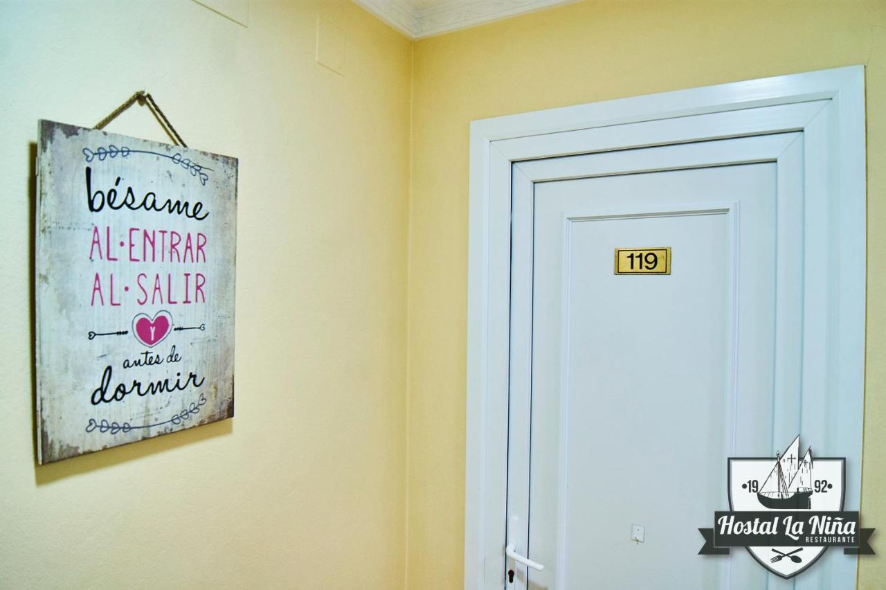 Hostal Restaurante La Nina Палос-де-ла-Фронтера Экстерьер фото
